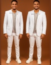 MedWhite Sahez - Traje Blanco Interno