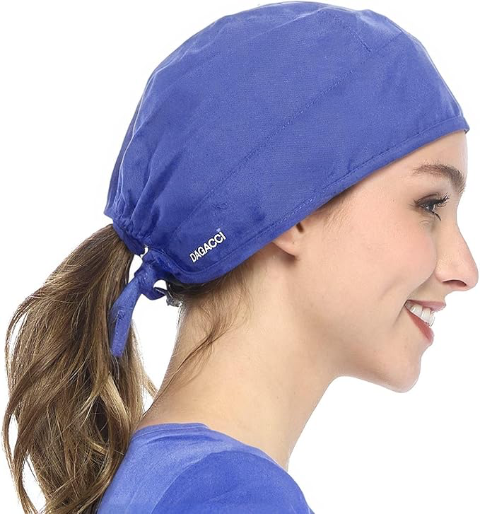 Dagacci Gorros médicos unisex (Morado)